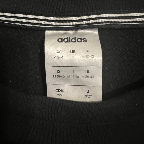 Adidas 3 Stripe Women’s Sweat Shirt - Picture 2 of 6